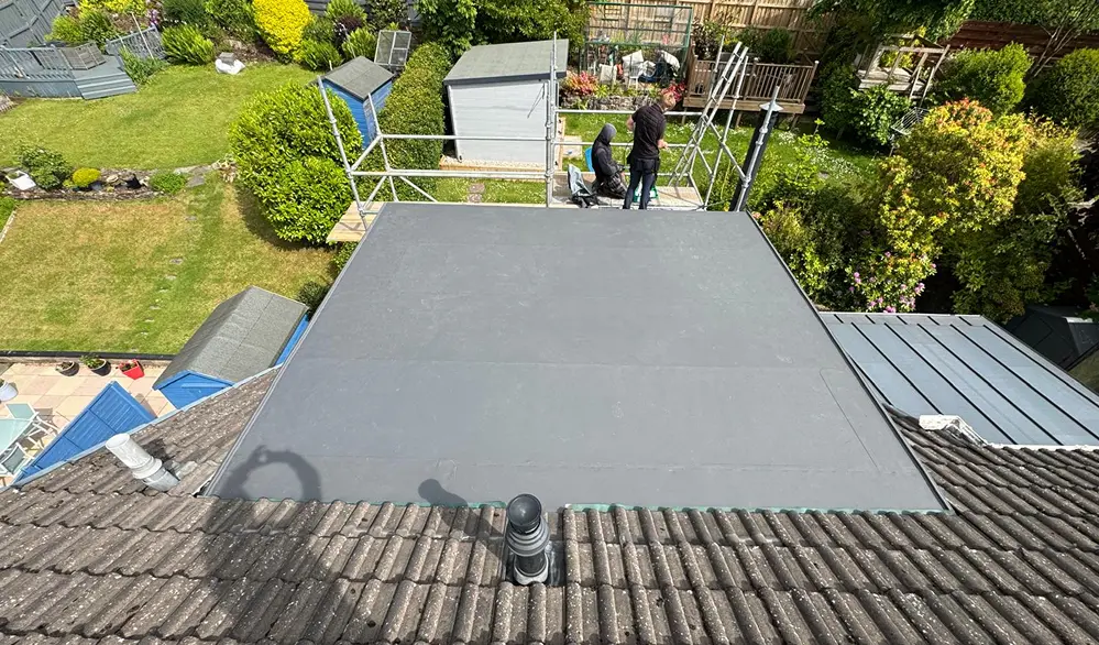 Flat roof replacement — Glasgow